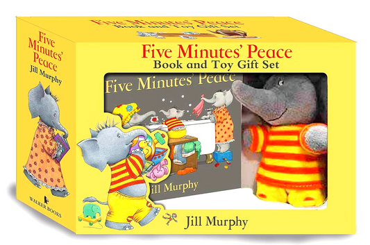 Five Minutes Peace Book & Plush Toy Box