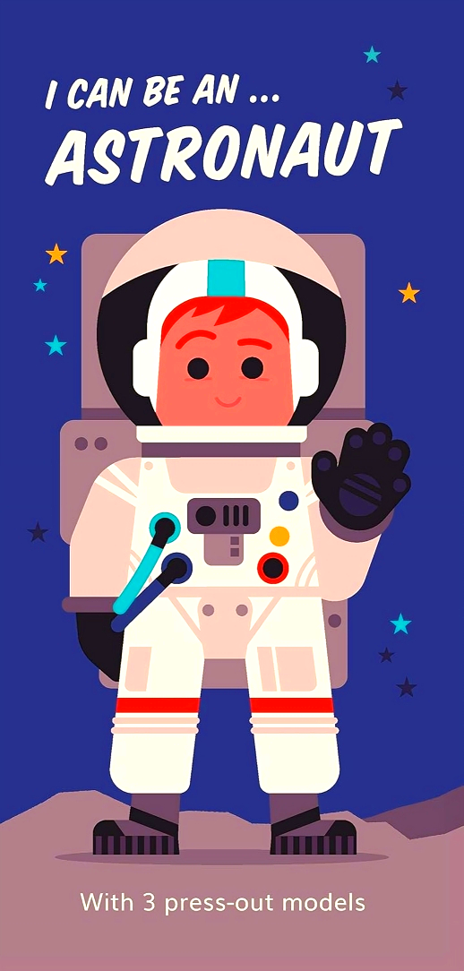 Can Be An... Astronaut (Press Out Models)