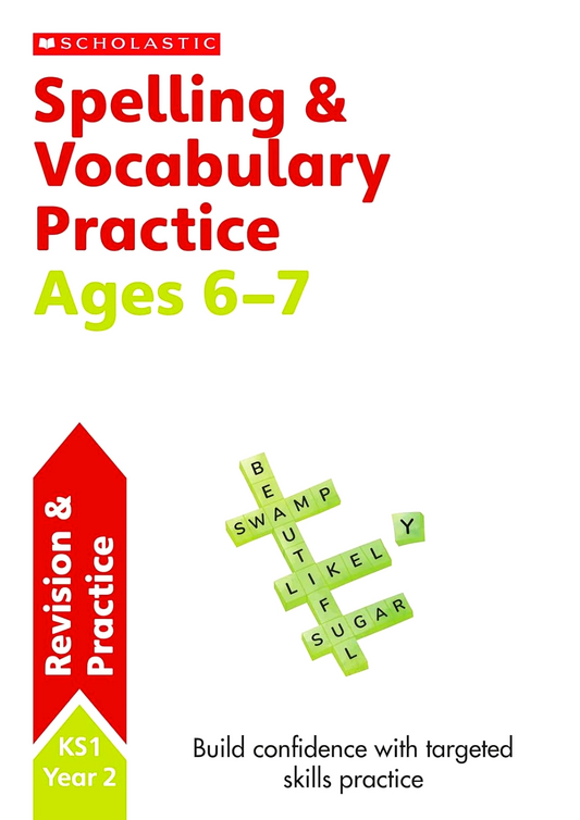 Spelling And Vocabulary Practice Ages 6-7