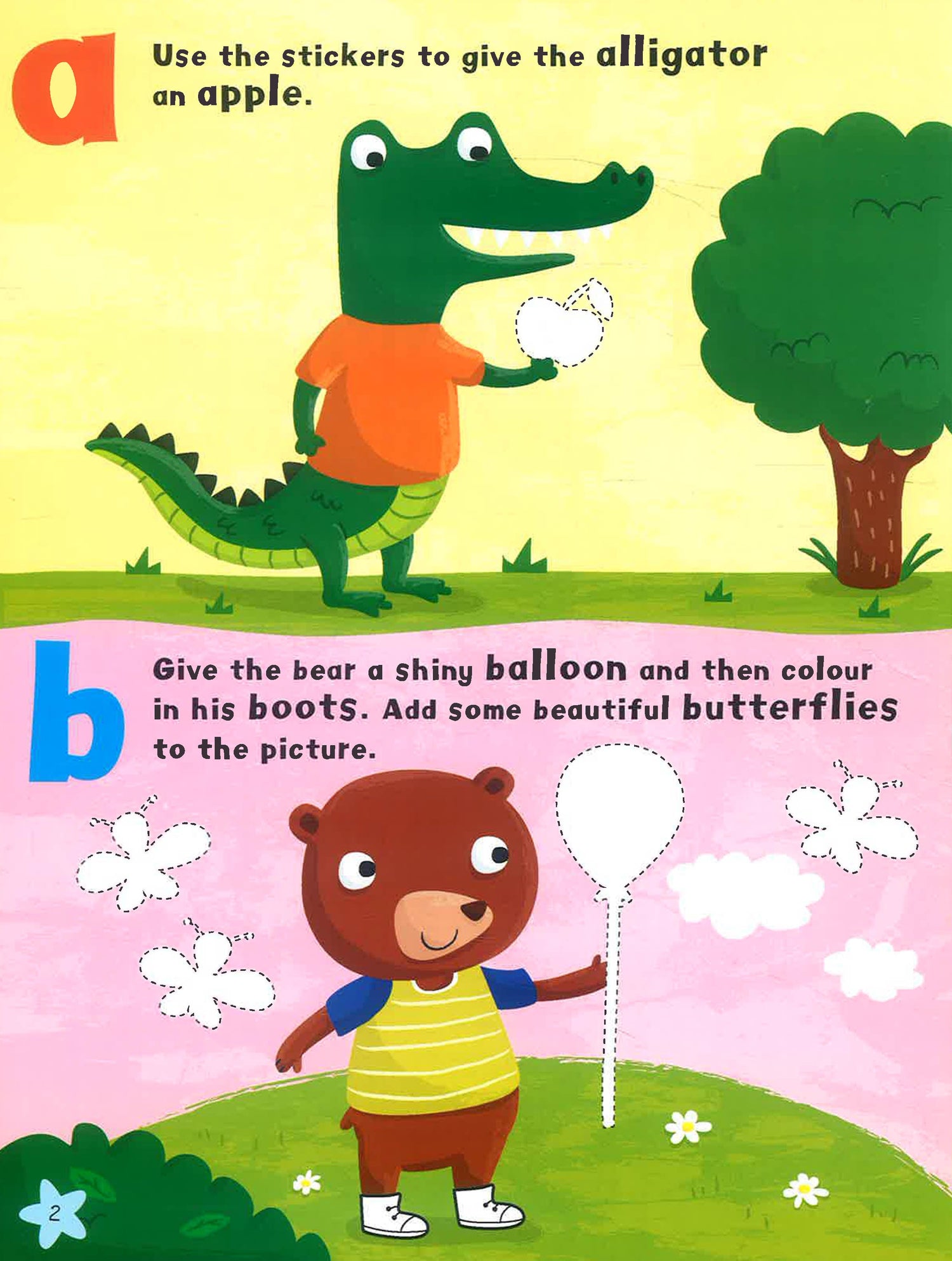 My First Abc Video My First ABC Sticker Activity Book – BookXcess