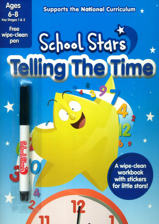 [Flash Sale  RM 6.93 from  1-6 May 2024] School Stars: Telling The Time