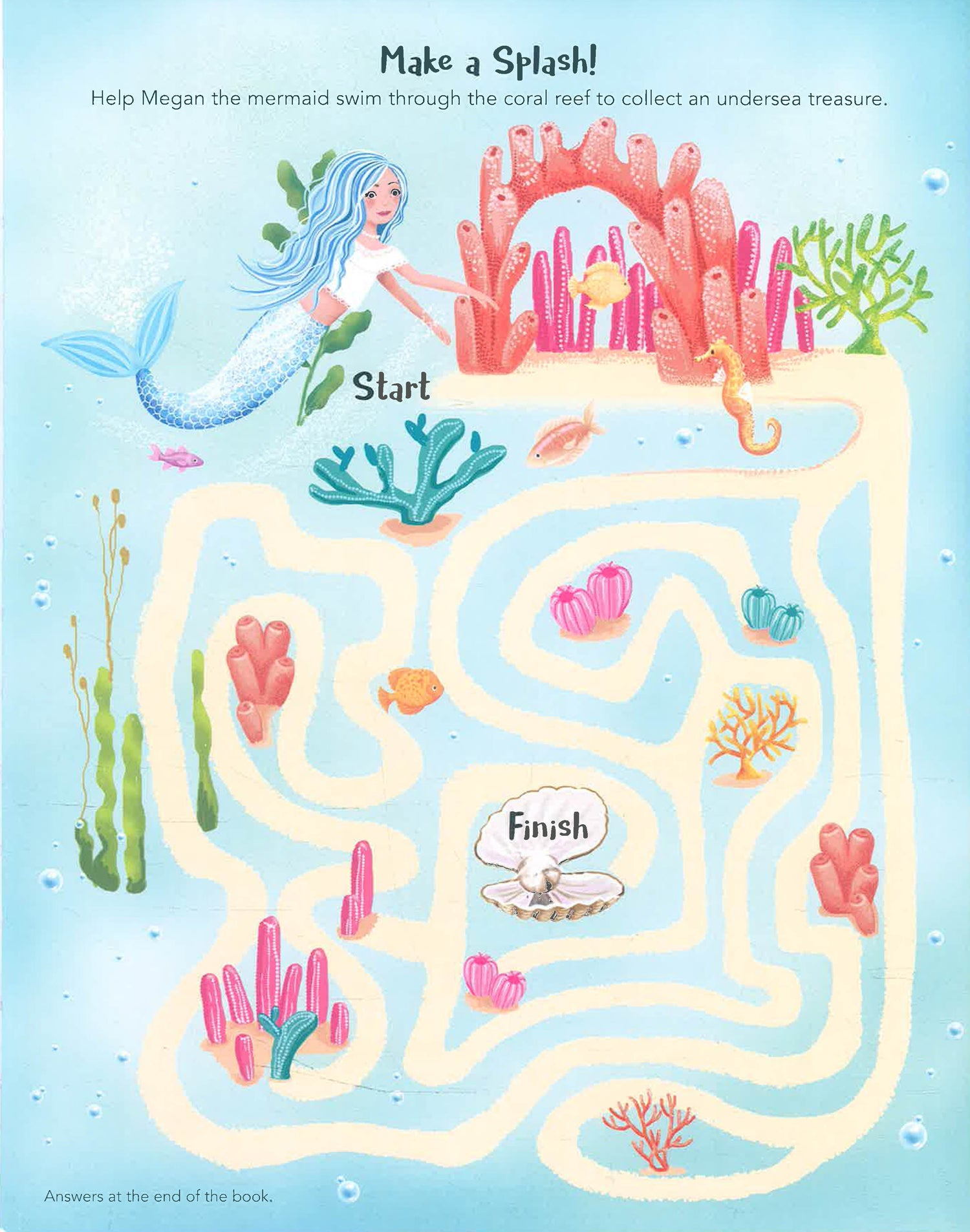 Mermaid Ineractive Book I Love Mermaids! Activity Book – BookXcess