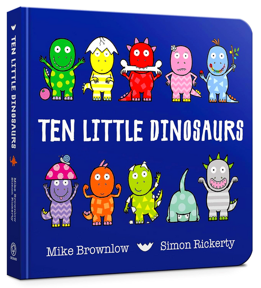 Ten Little Dinosaurs