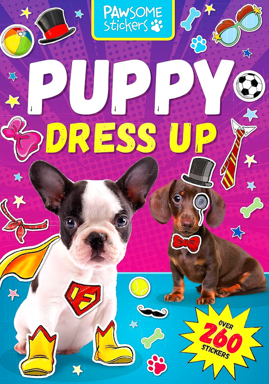 Pawsome Stickers: Puppy Dress Up