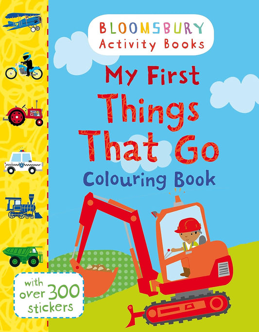 [Bargain Corner] My First Things That Go Colouring Book