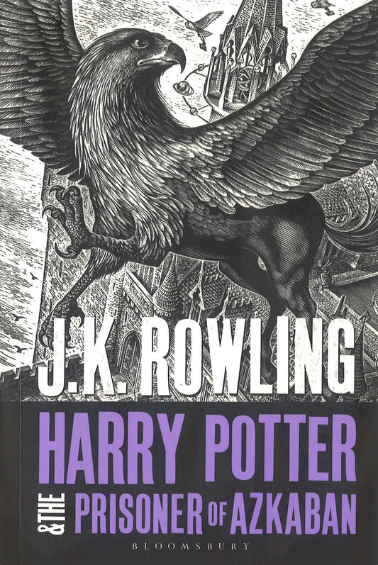 Harry Potter And The Prisoner Of Azkaban ( Woodcut Cover Artwork)