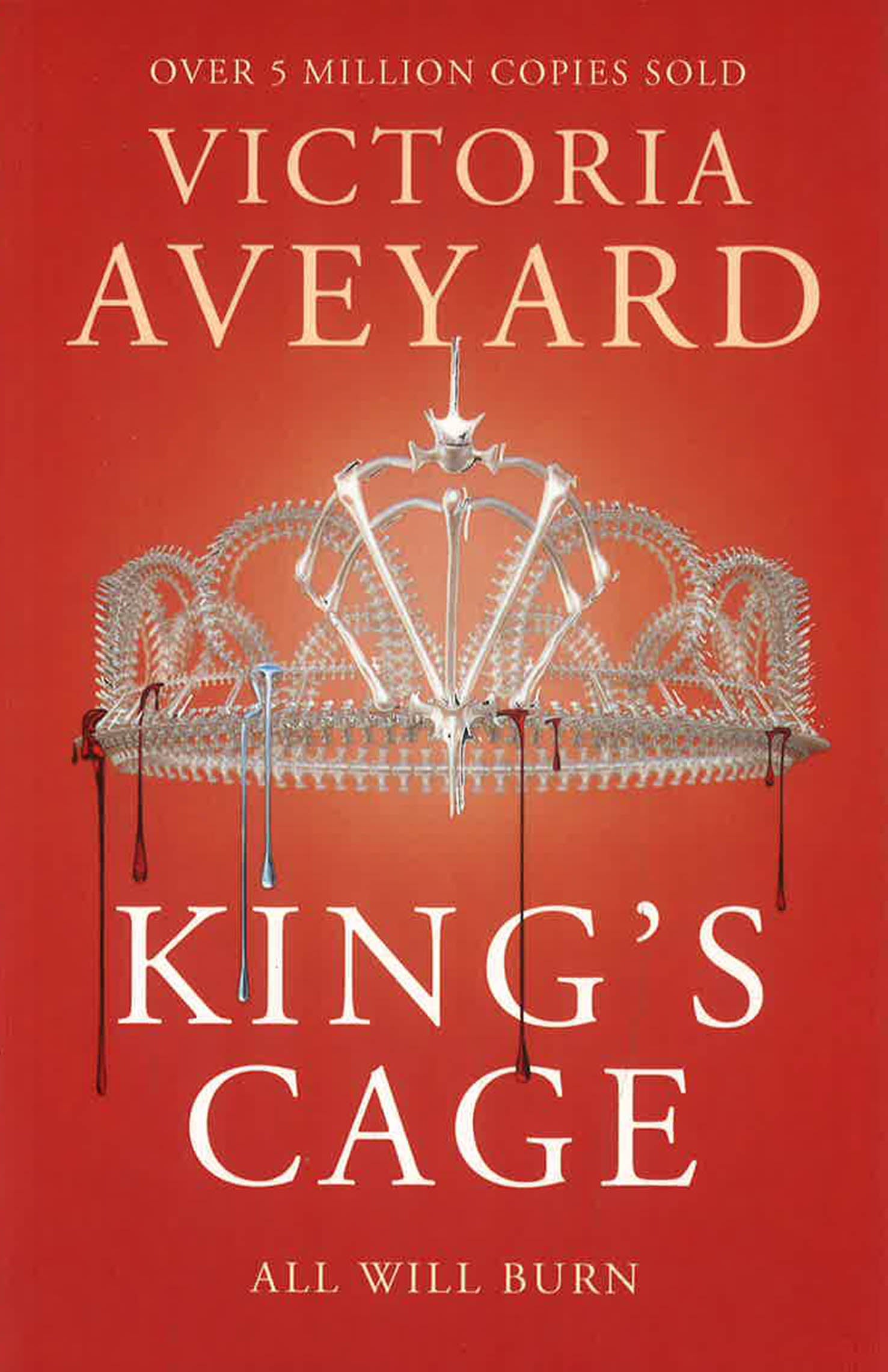 Red Queen 3: King's Cage by Victoria Aveyard – book cover