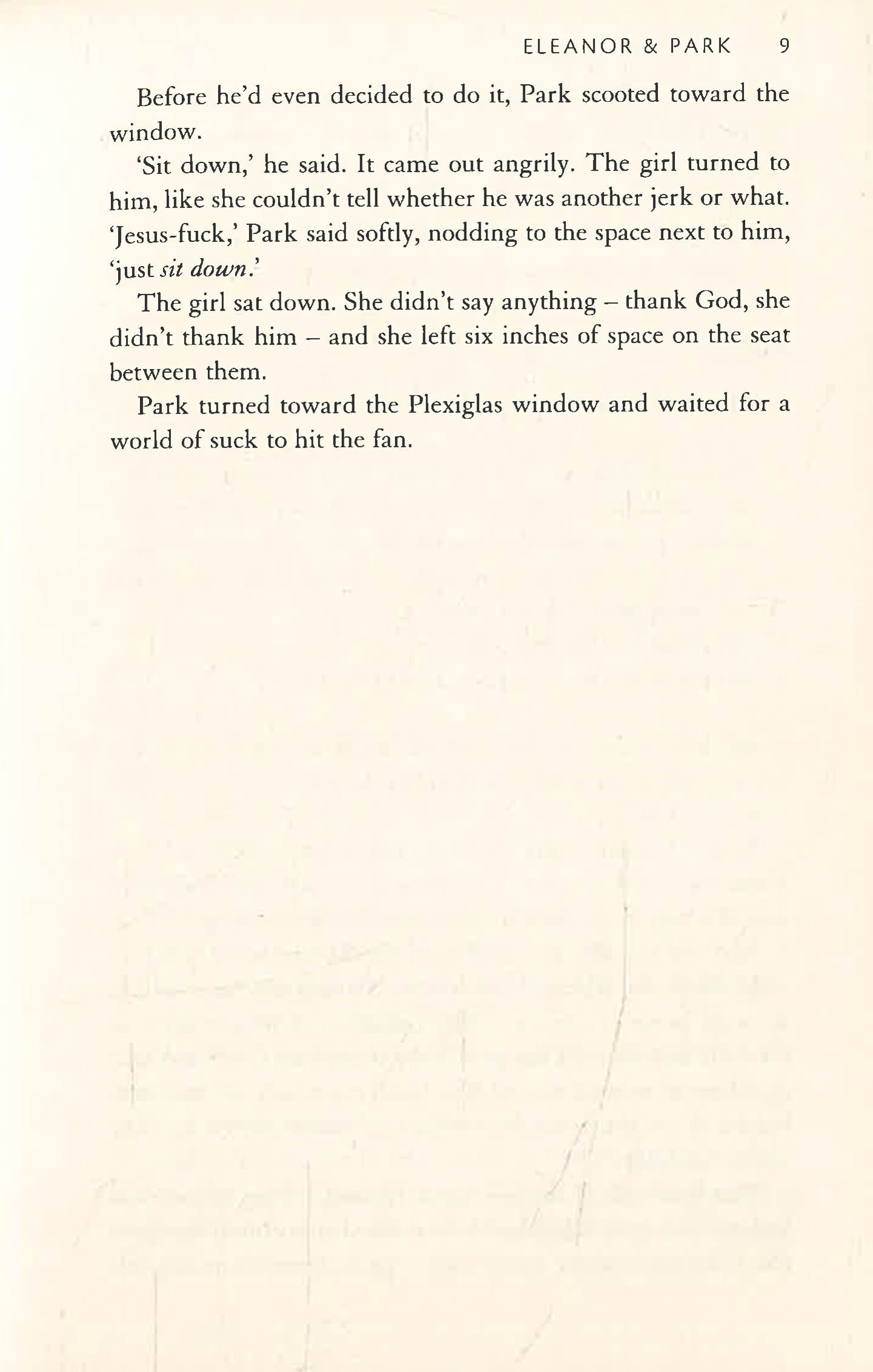 Eleanor And Park by Rainbow Rowell – book cover