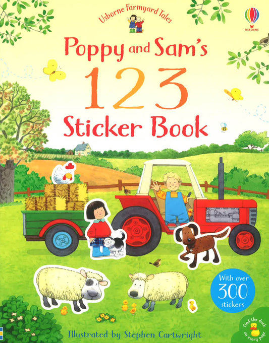 Poppy And Sam's 123 Sticker Book