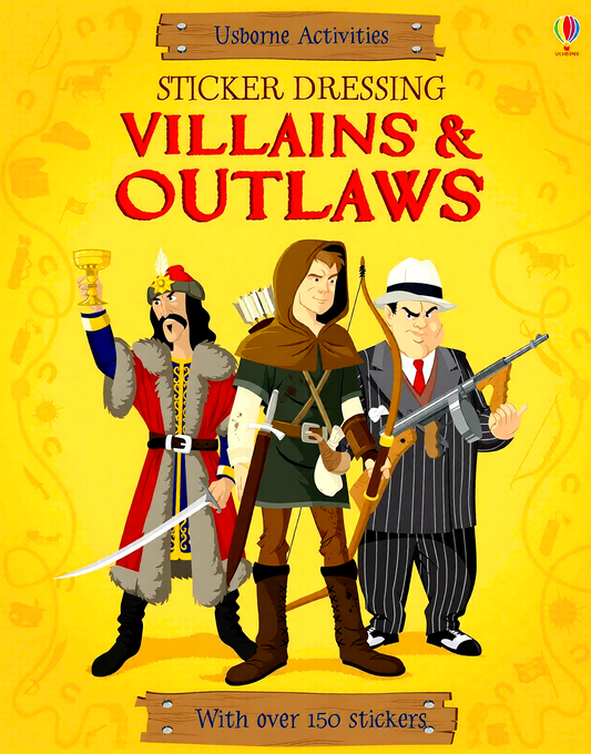 Sticker Dressing Villains And Outlaws