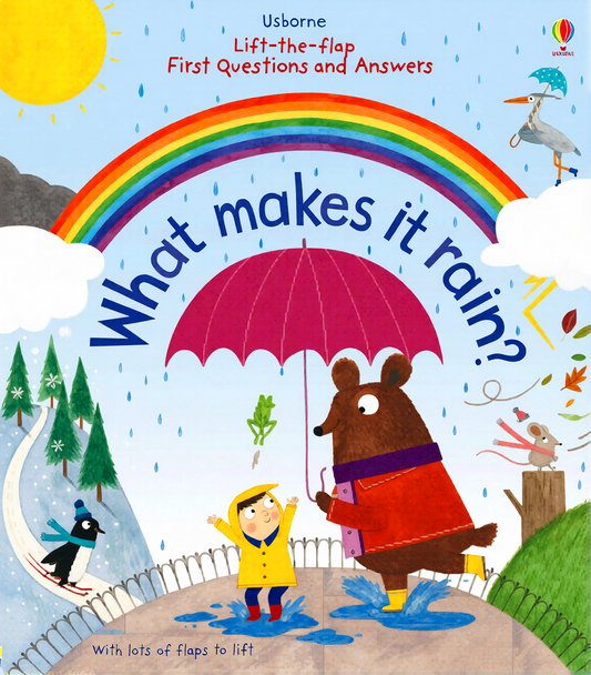 Usborne Lift-The-Flap: First Questions & Answers - What Makes It Rain?