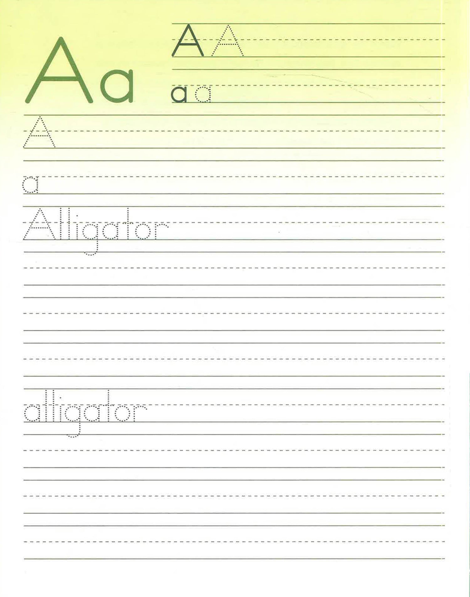 Print Writing: A Creepy-Crawly Alphabet (Practice Workbook) by Flash Kids – book cover