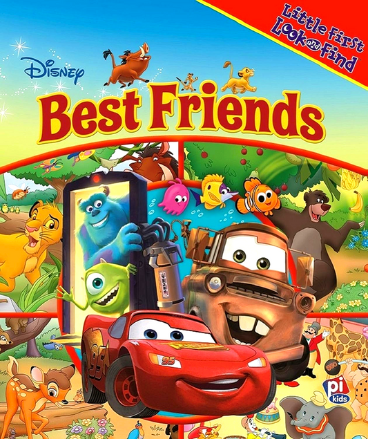 Disney: Best Friends Little First Look And Find