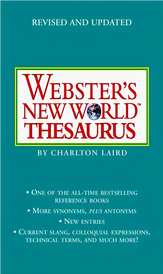 Webster's New World Thesaurus (Revised And Updated)