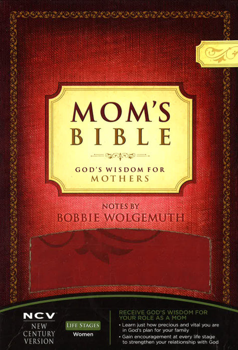 Ncv Mom'S Bible (Red Leather)