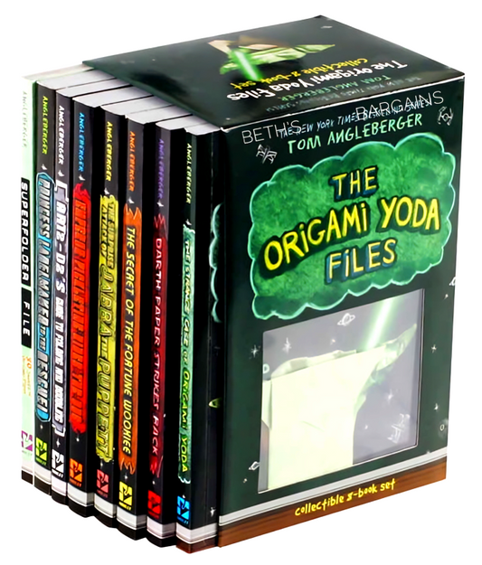Origami Yoda File 8 Book Slipcase