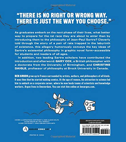 The Labyrinth - An Existential Odyssey With Jean-Paul Sartre by Ben Argon – book cover