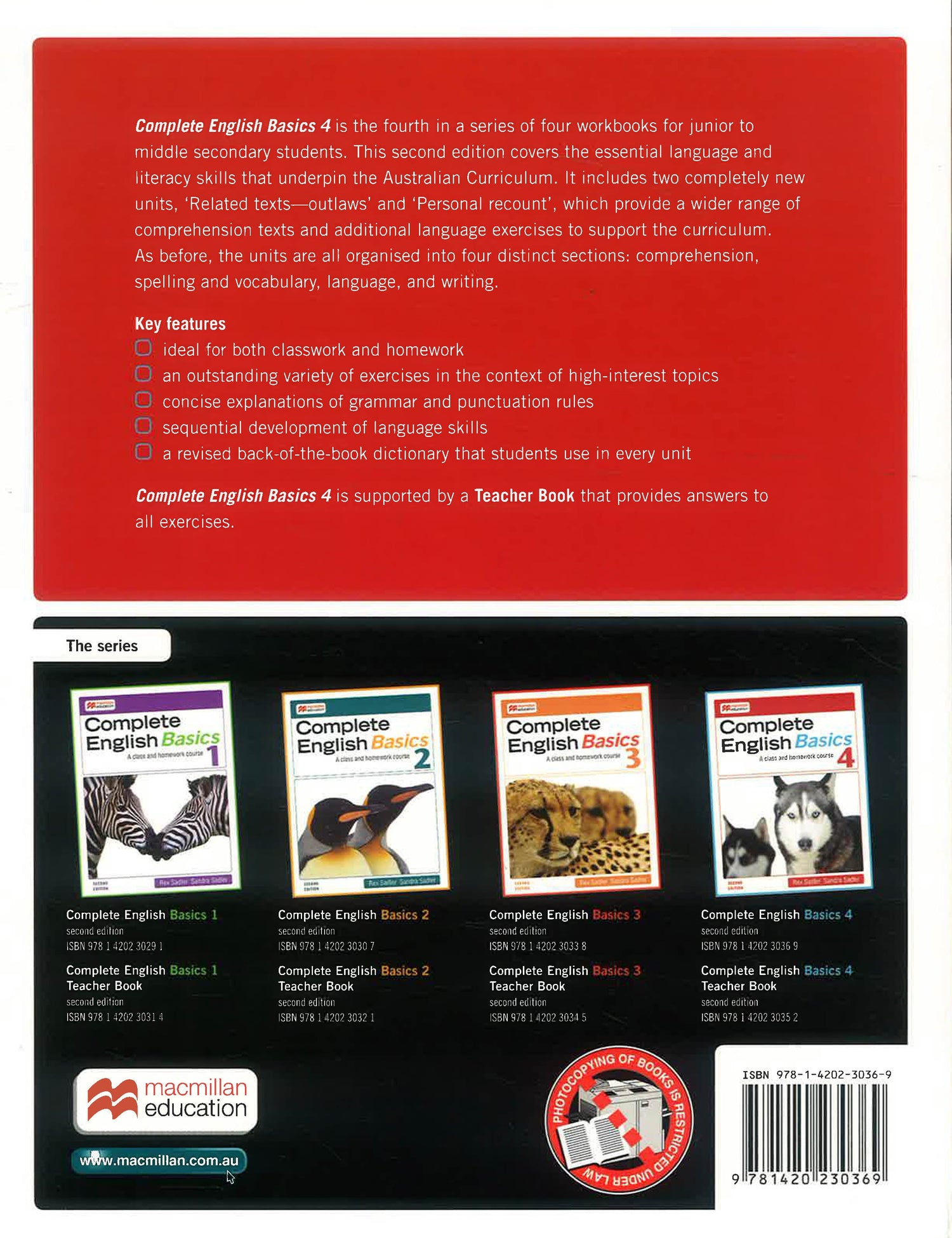 Complete English Basics 4: A Class And Homework Course – BookXcess