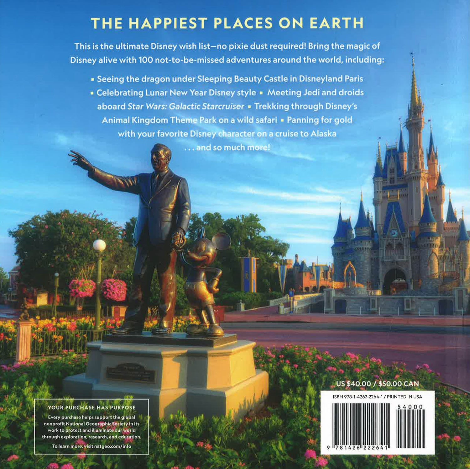 Disney Adventure Notes 100 Disney Adventures of a Lifetime: Magical Experiences from Around t ...