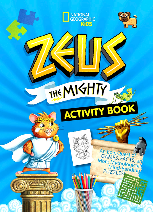 Zeus The Mighty Activity Book
