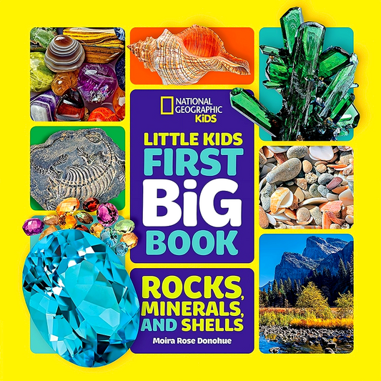 National Geographic Little Kids First Big Book Of Rocks, Minerals & Shells