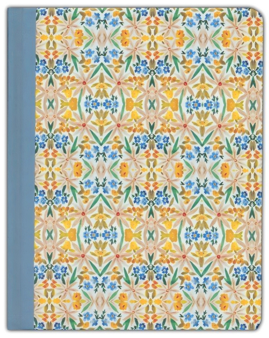 ESV Single Column Journaling Bible, Artist Series (Cloth over Board, Jessica Bush, Flourish)