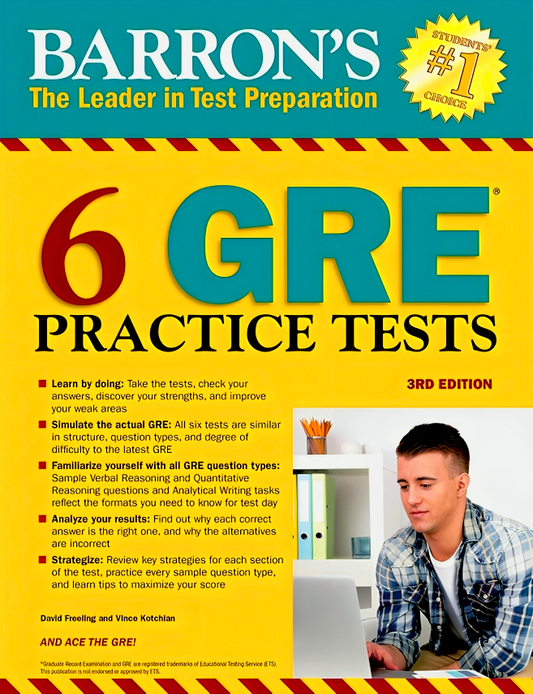 6 GRE Practice Tests