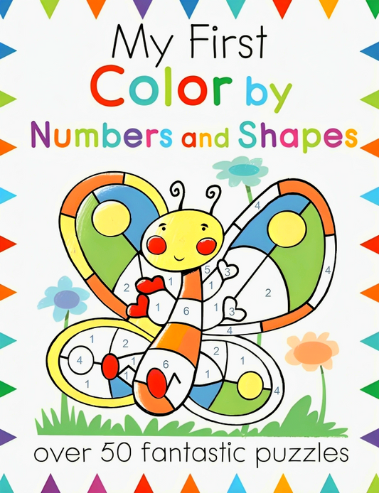 My First Color By Numbers And Shapes