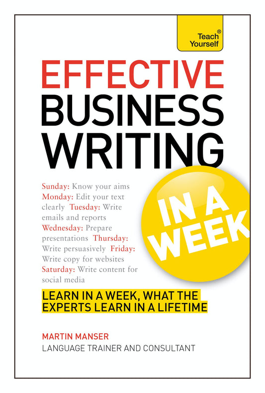 Effective Business Writing