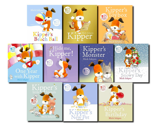 Kipper The Dog Collection Mick Inkpen 10 Books Set Paperback
