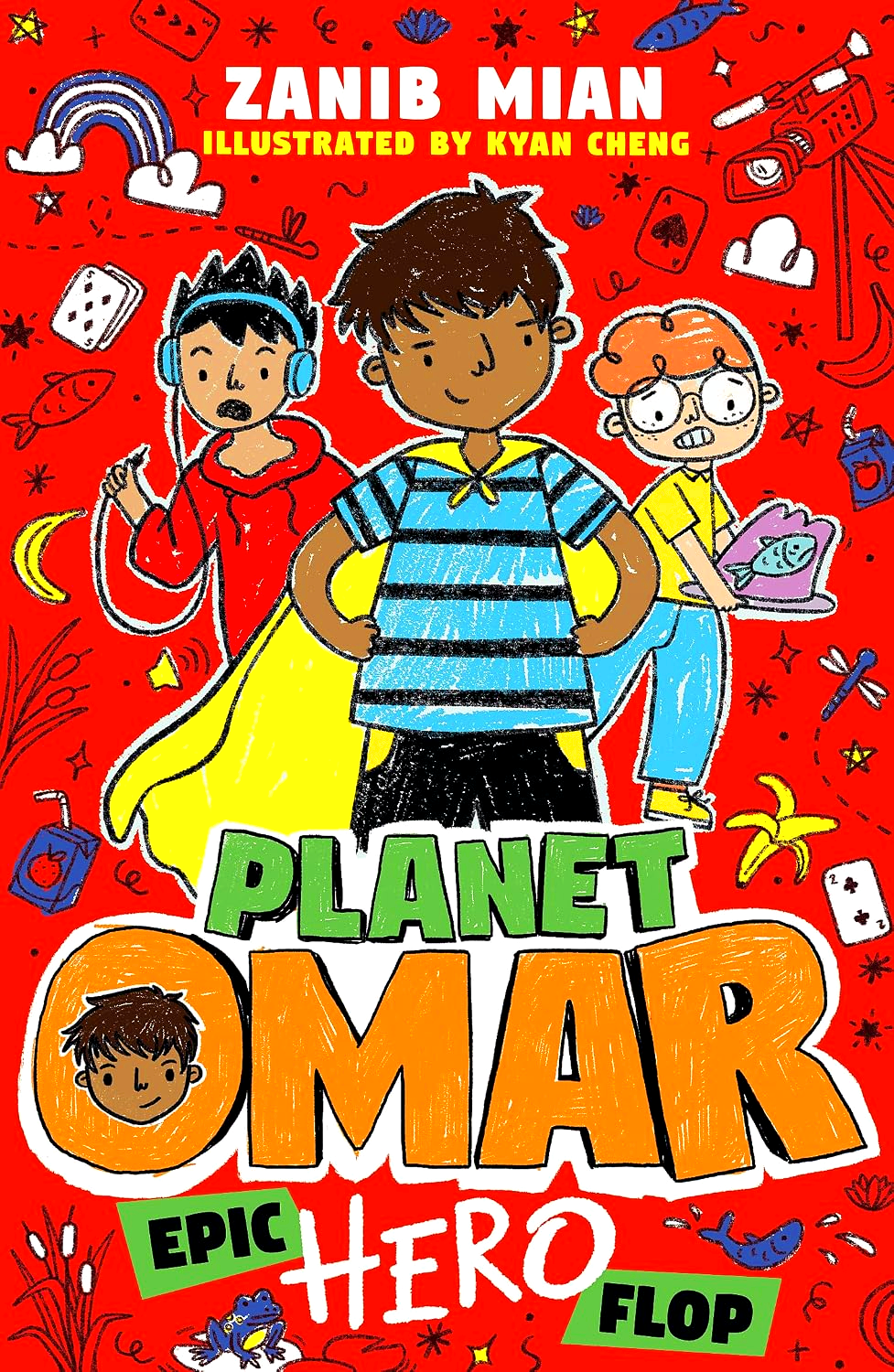 Planet Omar: Epic Hero Flop by Zanib Mian – book cover