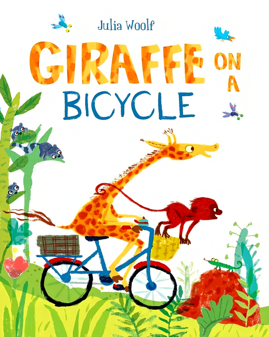 Giraffe On A Bicycle