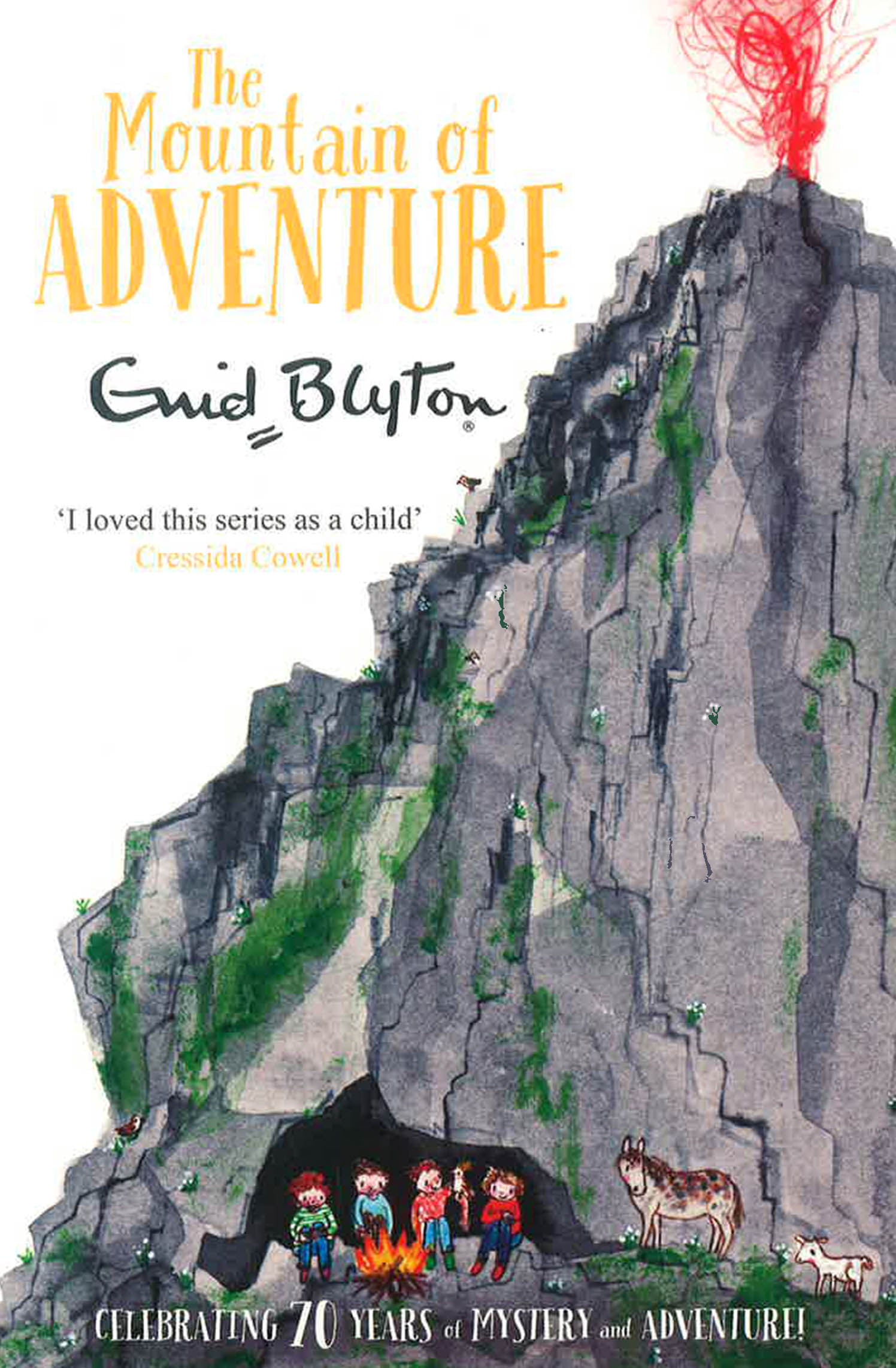 Enid Blyton: The Mountain Of Adventure by Enid Blyton – book cover