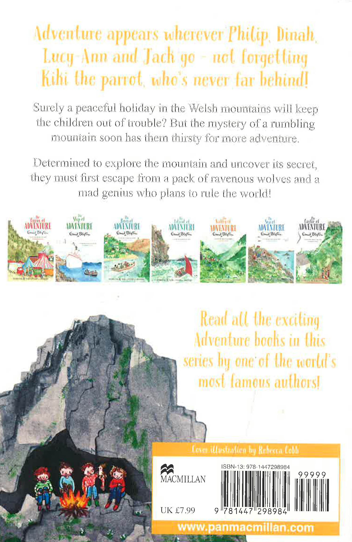 Enid Blyton: The Mountain Of Adventure by Enid Blyton – book cover