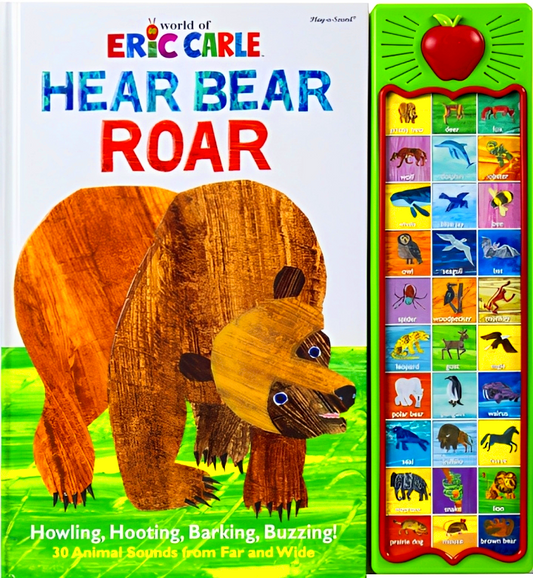 Play A Sound Book Eric Carle: Hear Bear Roar