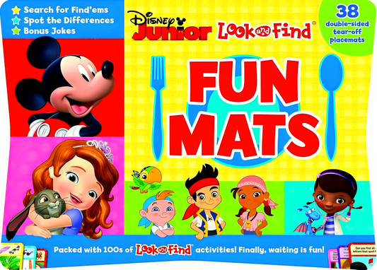 Disney Junior Look And Find Fun Mats