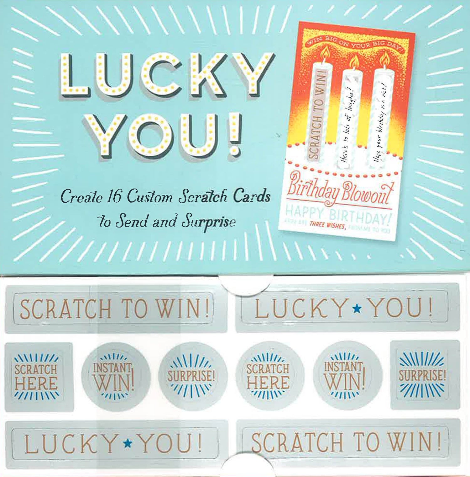 Lucky You! Create Scratch Cards – BookXcess