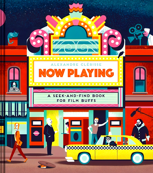 Now Playing: A Seek-And-Find Book For Film Buffs