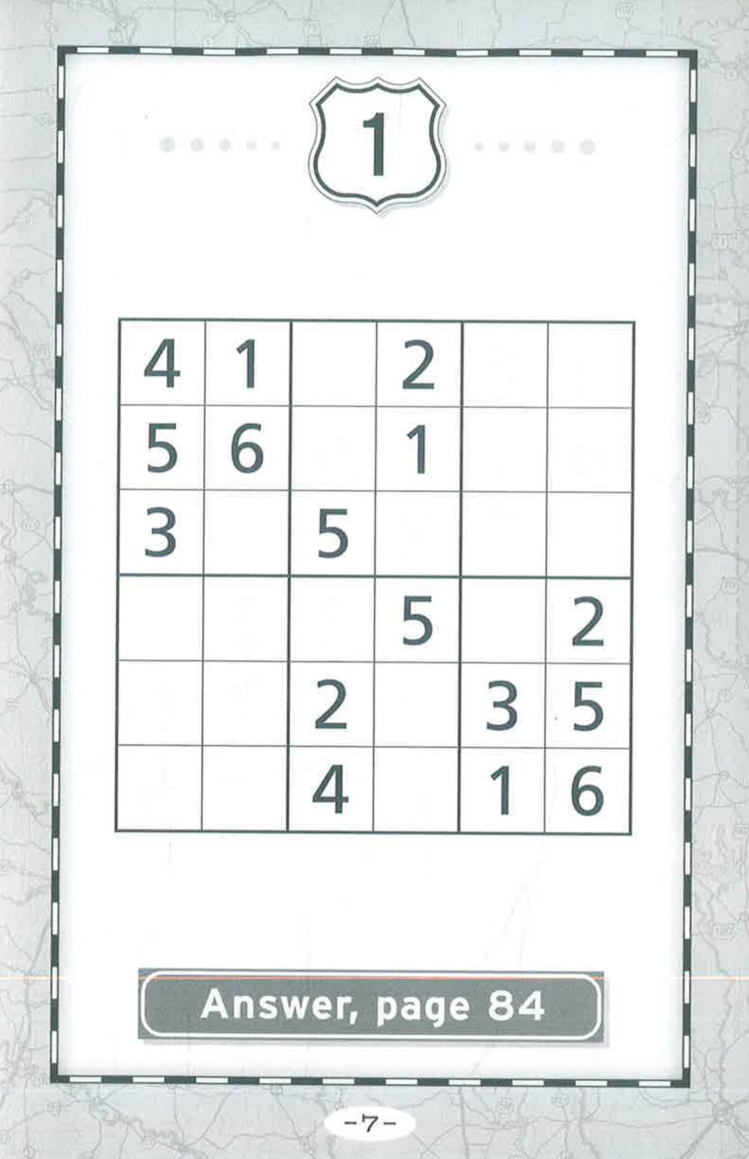 Sudoku Puzzles For A Road Trip: 77 Puzzles For Kids On The Go! by Frank Longo – book cover