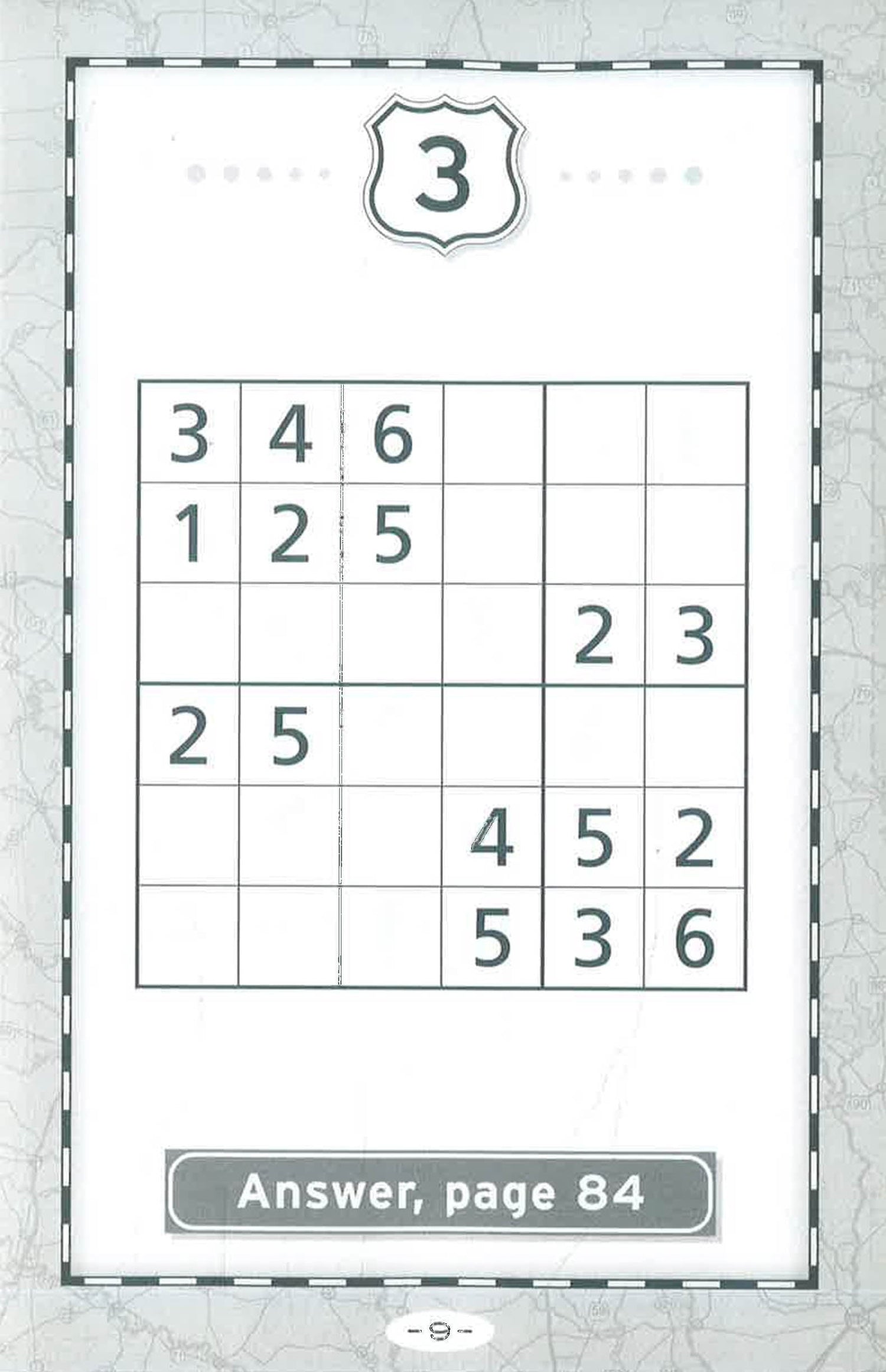Sudoku Puzzles For A Road Trip: 77 Puzzles For Kids On The Go! by Frank Longo – book cover