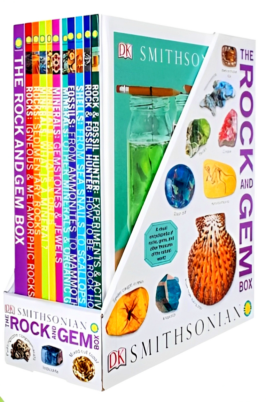 The Rock and Gem Box 10 hardcover books set