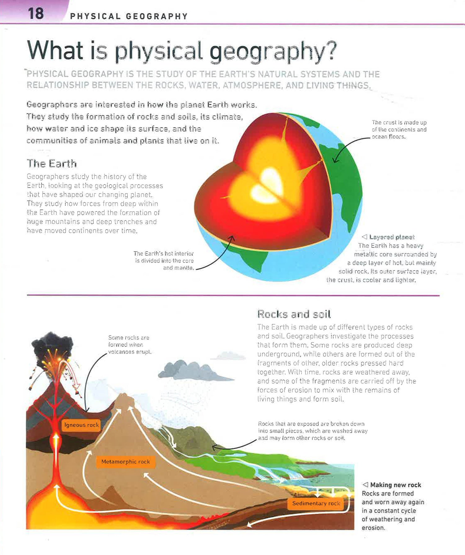 Key Guide Earth Science Graph Help Your Kids with Geography: A Unique Step-by-Step Visual Guide ...