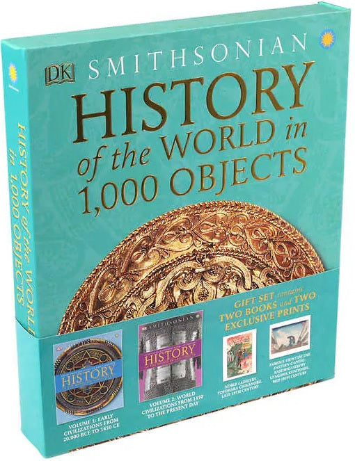 History of the World In 1,000 Objects Gift Set (DK Smithsonian)