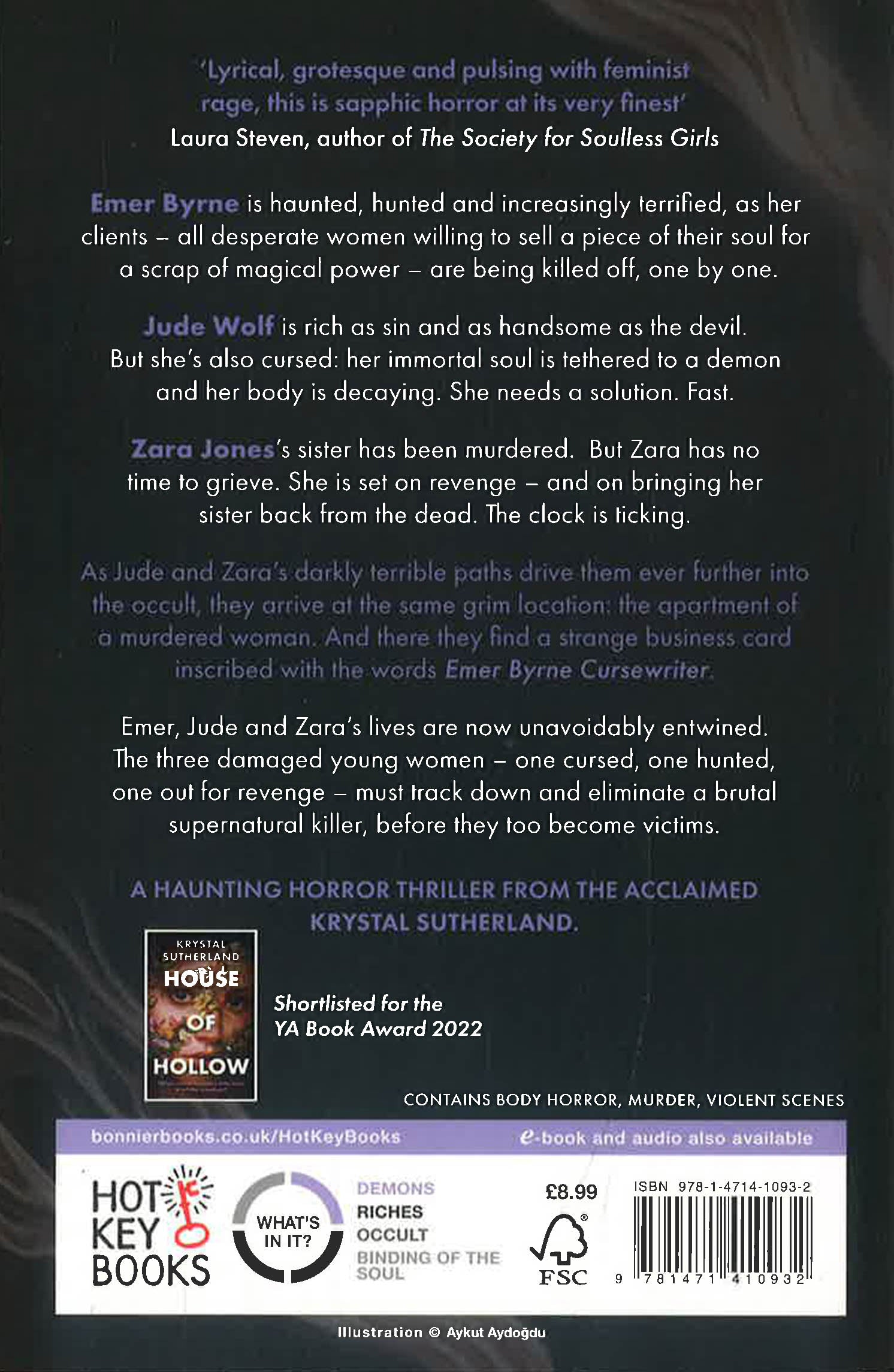 The Invocations by Krystal Sutherland – book cover
