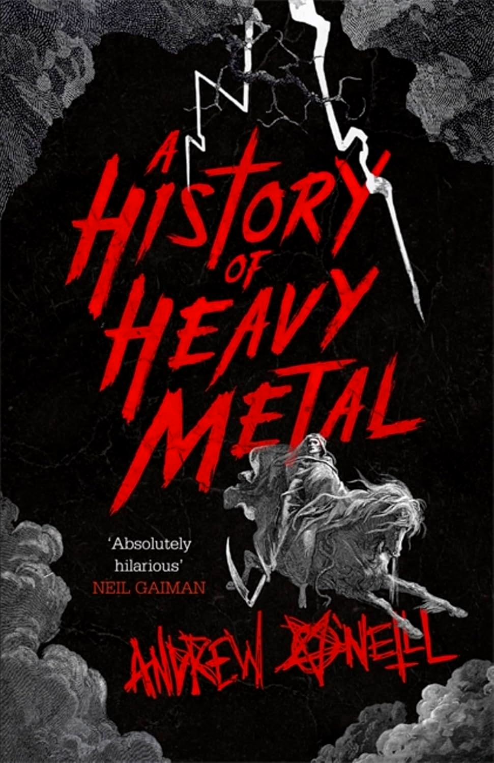 A History Of Heavy Metal by Andrew O'Neill – book cover