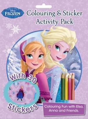 Disney Frozen Colouring And Sticker Activity Pack
