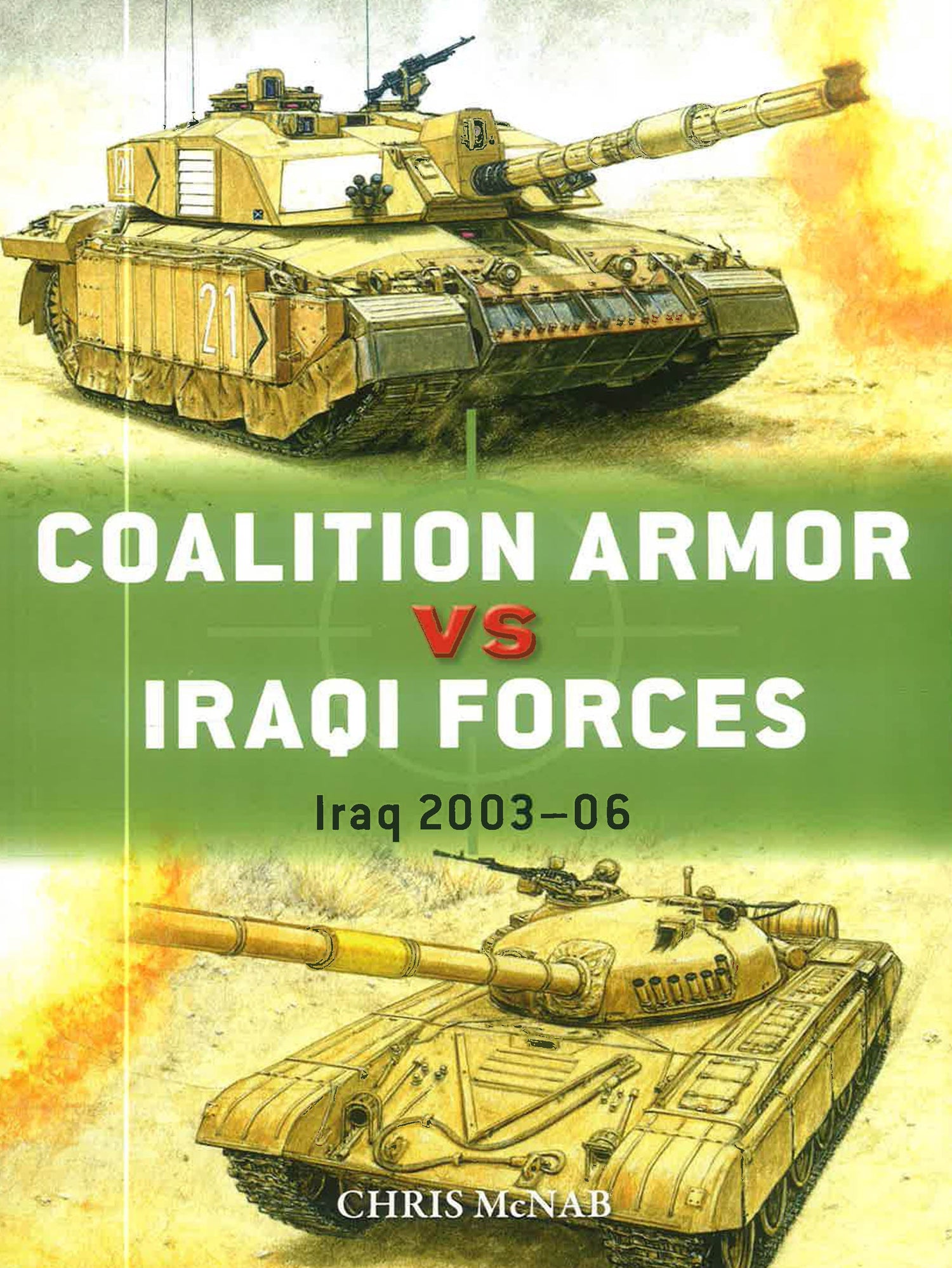 Coalition Armor Vs Iraqi Forces: Iraq 2003–06 (Duel, No. 133) by Chris Mcnab – book cover