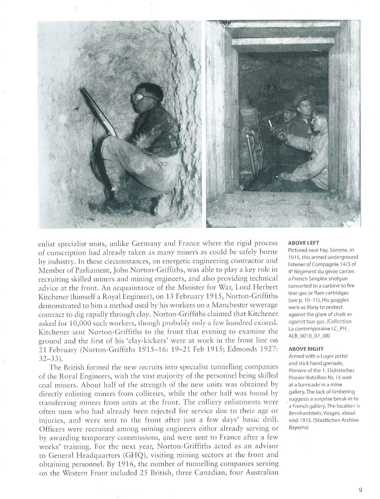 The War Underground 1914–18: Tactics And Equipment (Elite, No. 256) by Simon Jones – book cover