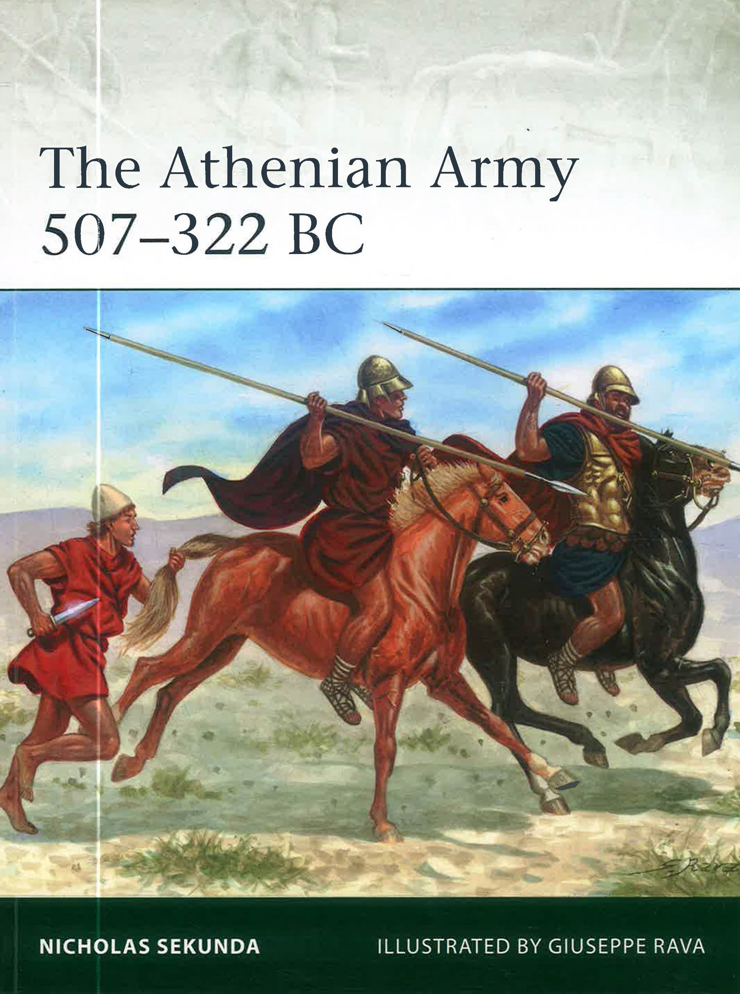 The Athenian Army 507–322 BC (Elite, 259) by Nicholas Sekunda – book cover