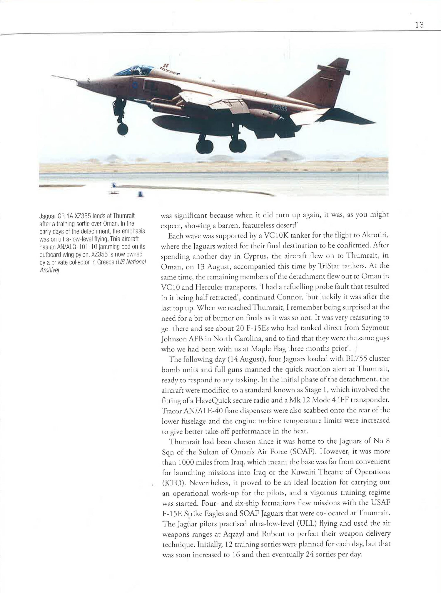 RAF Jaguar Units in Combat (Combat Aircraft, 156) by Michael Napier – book cover